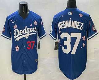 Men's Los Angeles Dodgers #37 Teoscar Hernandez Blue 2025 Tokyo Series Limited Jersey,We sell and wholesale Men's Los Angeles Dodgers #37 Teoscar Hernandez Blue 2025 Tokyo Series Limited Jersey on line form chian!